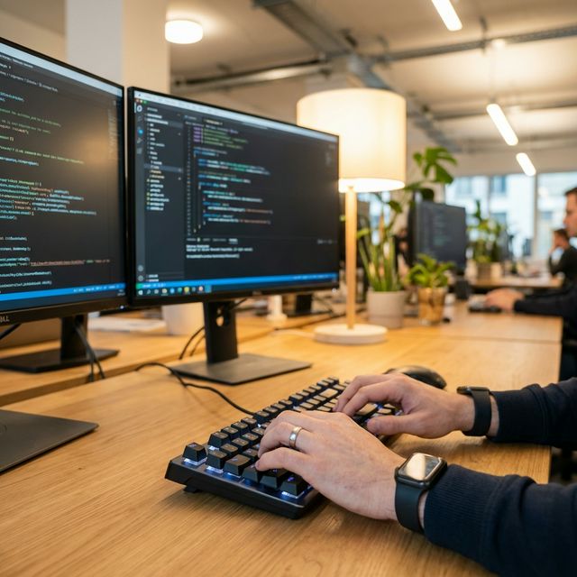 Inżynierowie Anteeo przy pracy