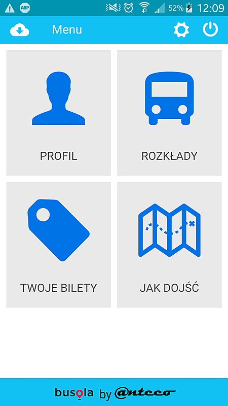 BUSOLA – aplikacja pasażera